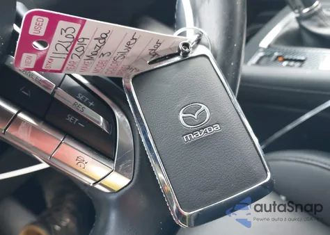 2019 Mazda Mazda3 Preferred Package from USA, damaged, VIN 3MZBPADLXKM105334